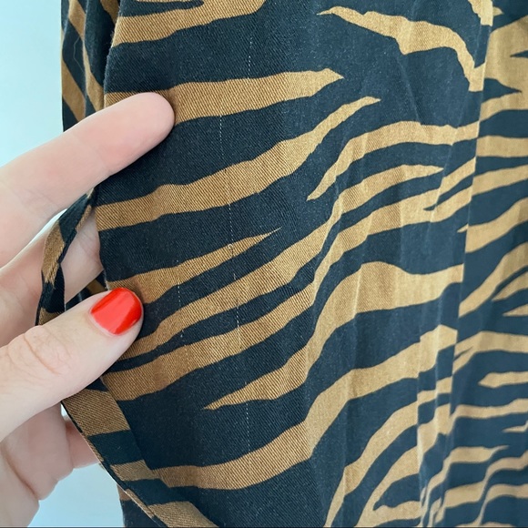 & Other Stories Tiger Print Dress - Picture 7 of 8